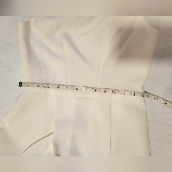 Adelyn Rae Size XS Off Shoulder Layered Sheath Dress Ivory Women - Picture 6 of 6